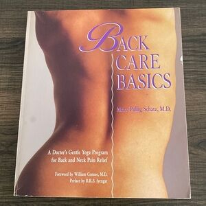 Book 'Back Care Basics  - Gentle Yoga for back and Neck Pain Relief